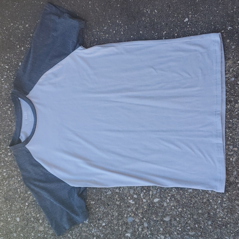 01.Algo Performance Raglan Colorbloce Tee Adult Small